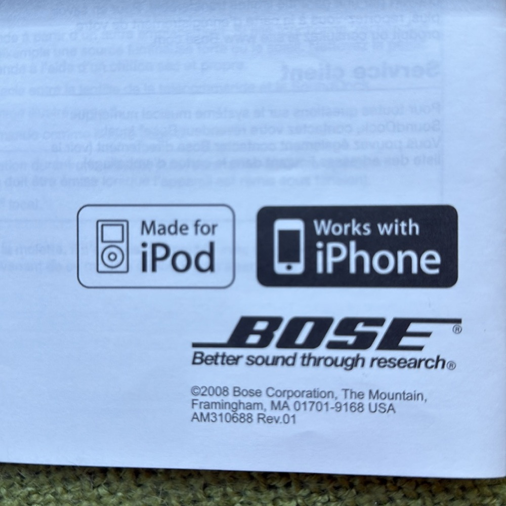 BOSE SoundDock Series II speaker - Picture 12 of 12